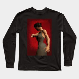 Flamenco Dancer Long Sleeve T-Shirt